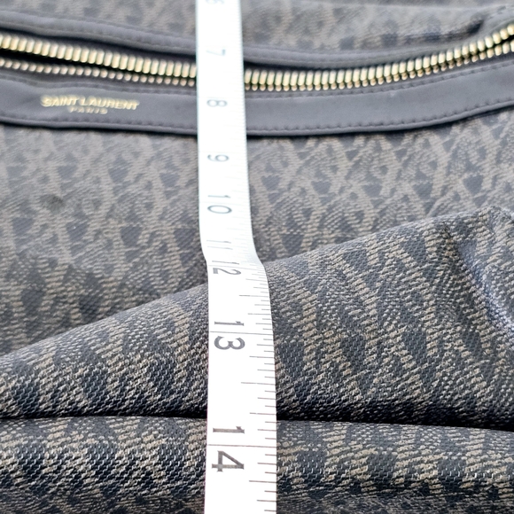 Black Patterned Men's Backpack - Picture 10 of 10